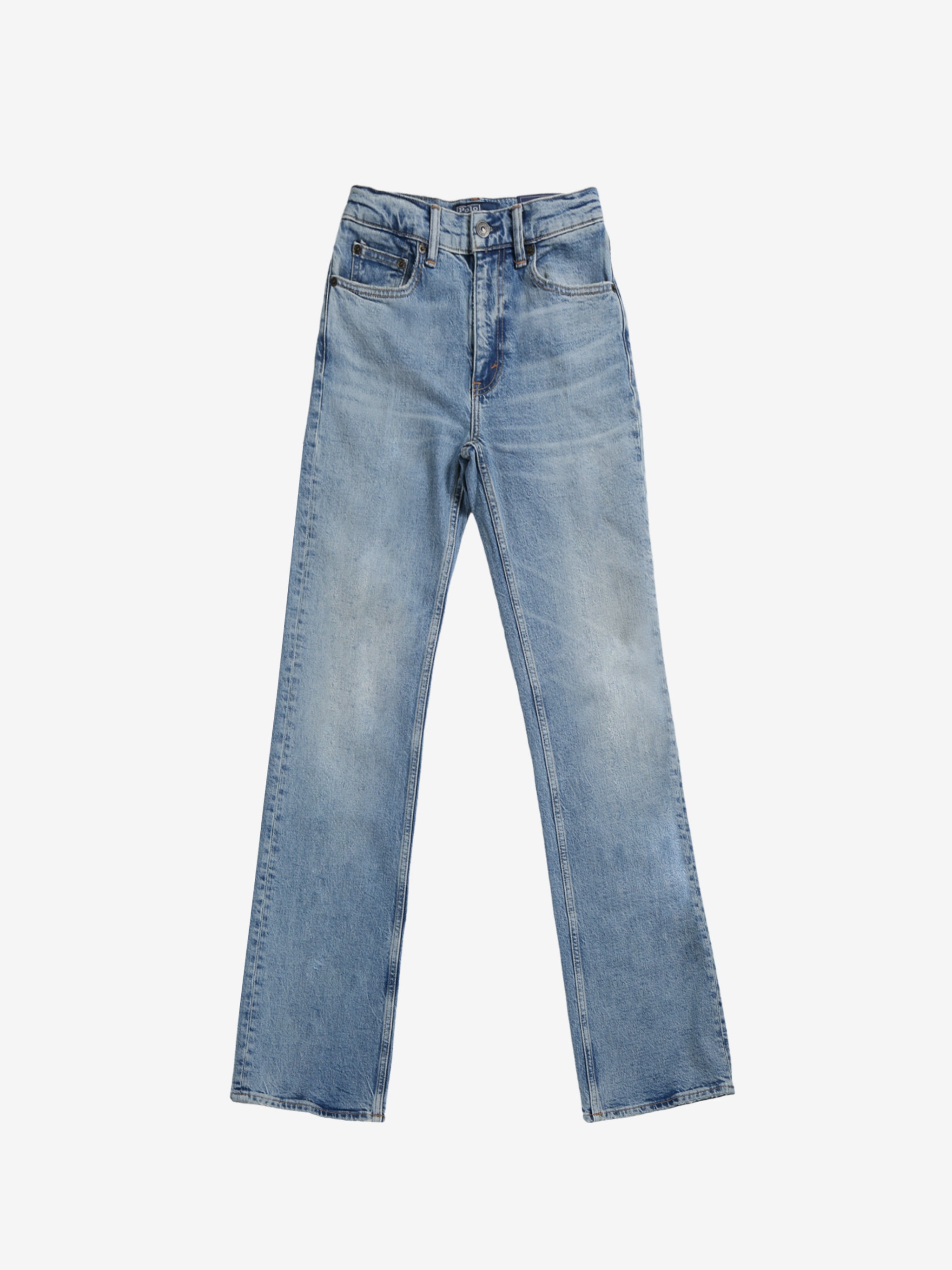 Blue jeans,front view