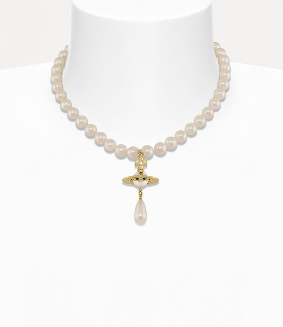 Yellow jewelry, front view