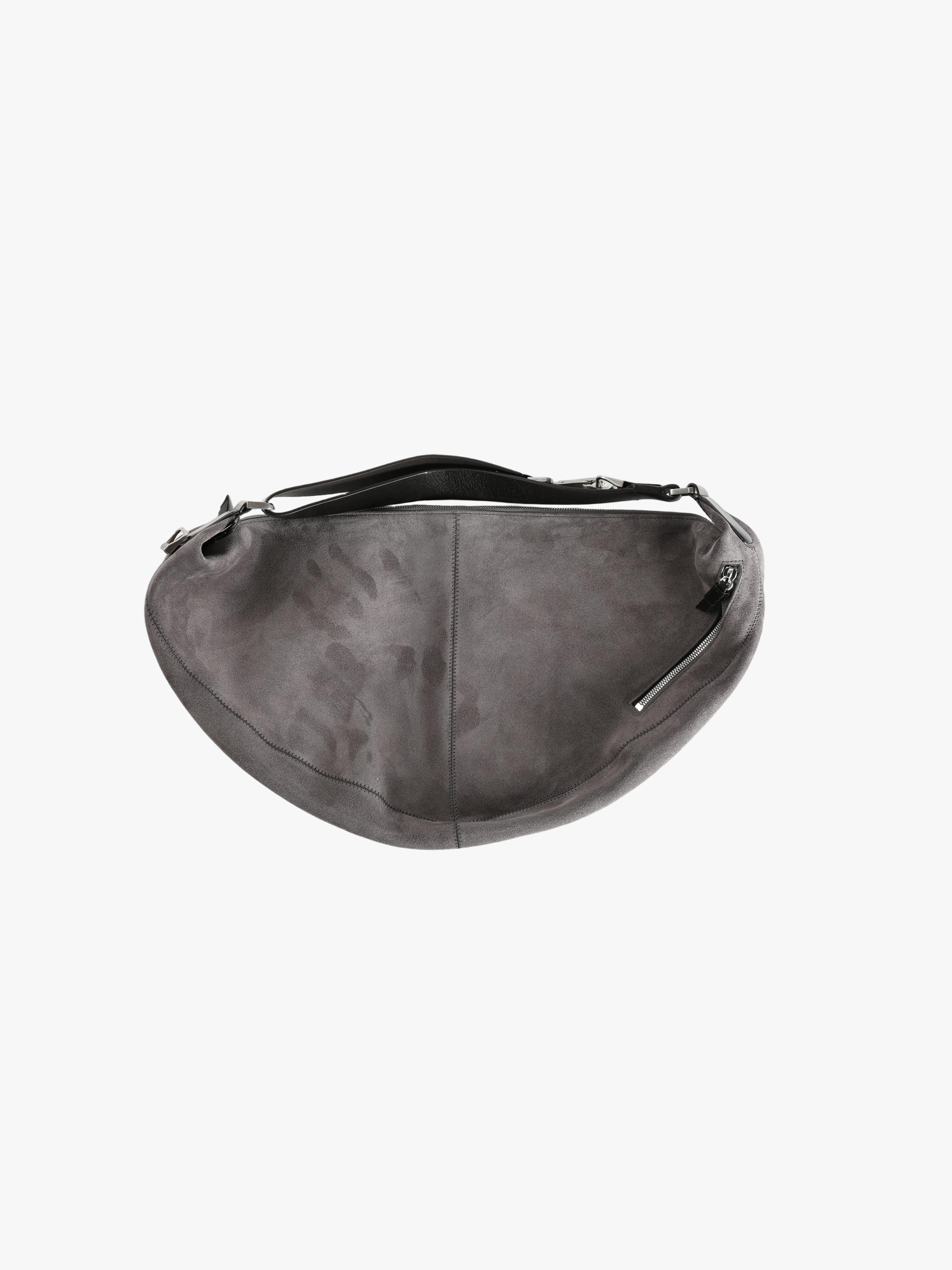 Grey bag, front view