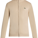 Tan sweater, front view