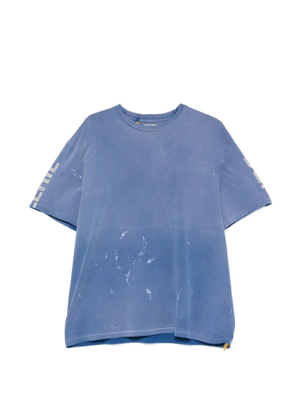 Blue t-shirt, front view