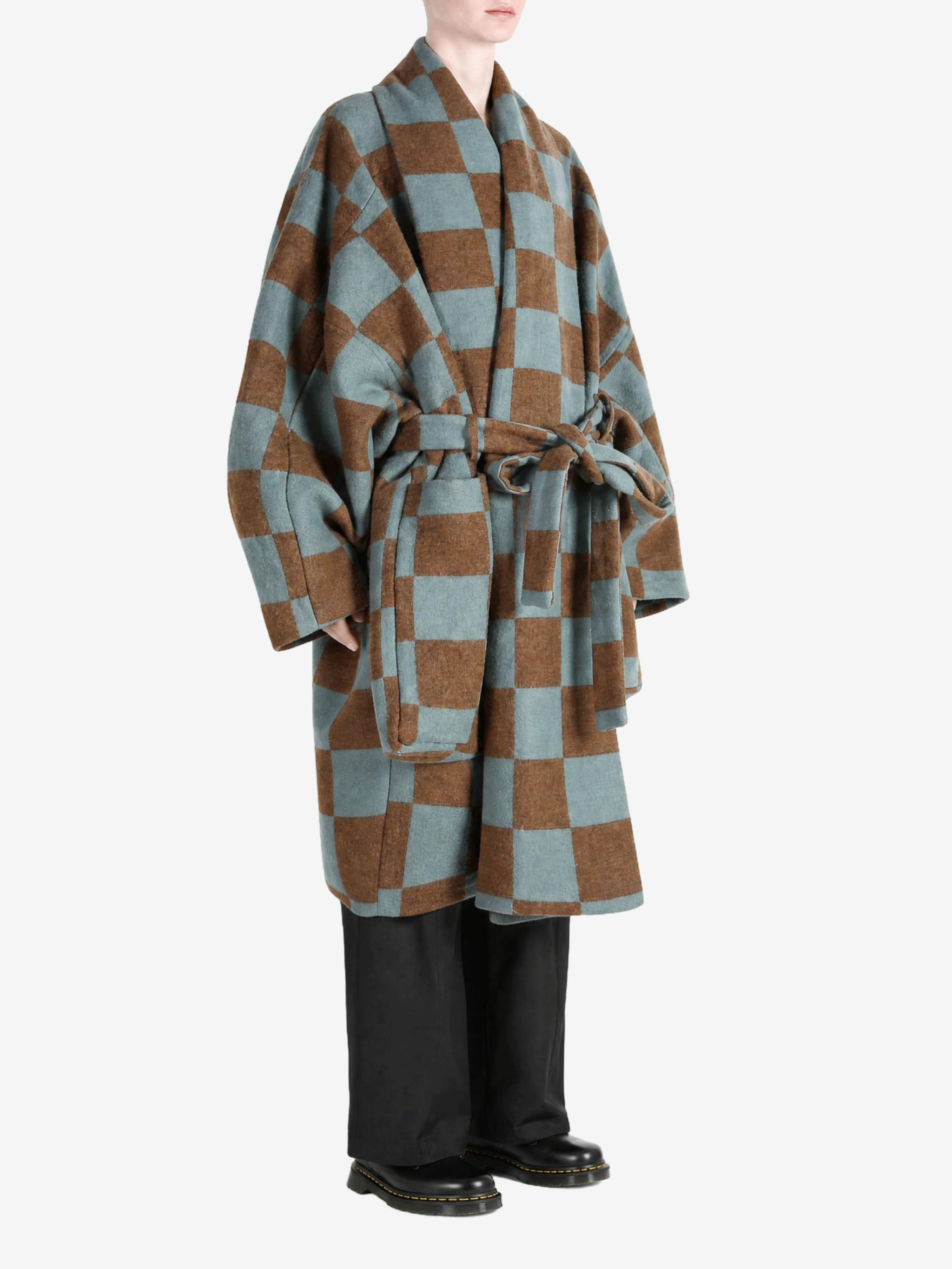 Brown jacket, front view