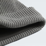 Close up of Grey hat, showing detail