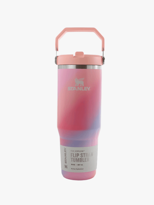 Pink product, front view