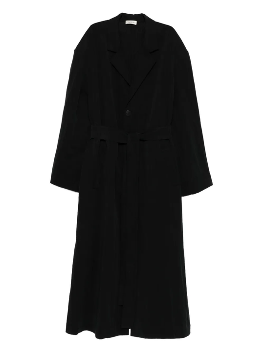 Black coat,front view
