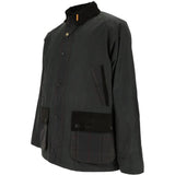 Black jacket, front view