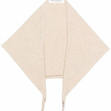 Tan scarf, front view