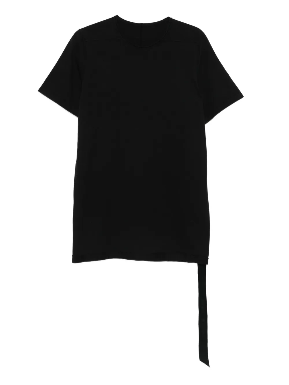 Black t-shirt, front view