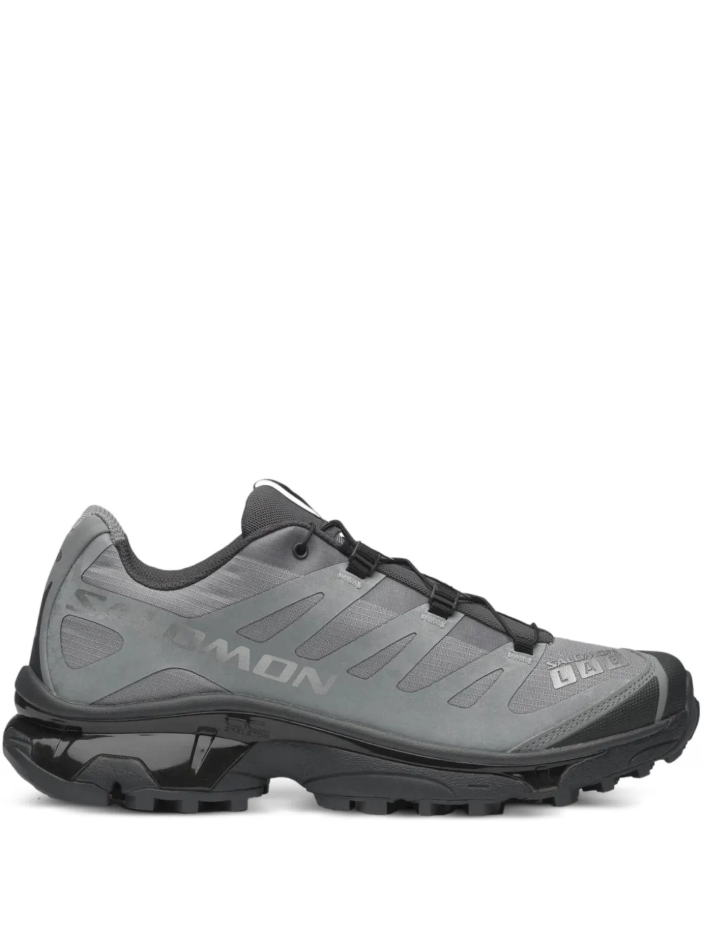 Grey sneakers, front view