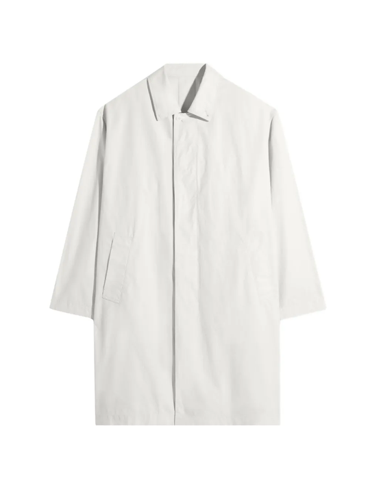 White coat, front view