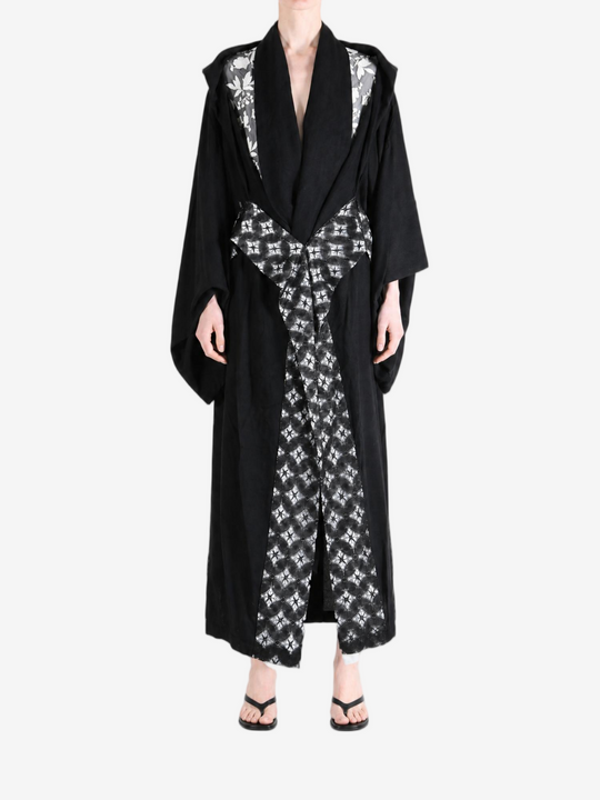 Black jacket, front view