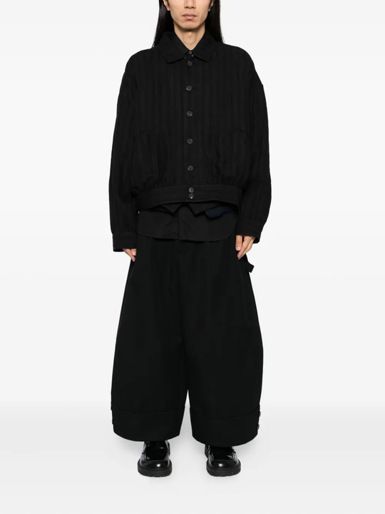 Black jacket, full body view