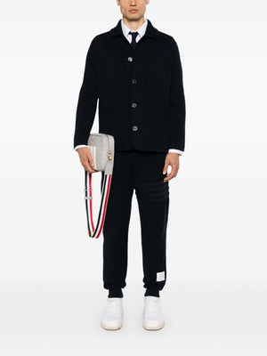 THOM BROWNE - Men W/ Seamed In 4 Bar Stripe Sweatpants