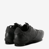 Black shoes, back view