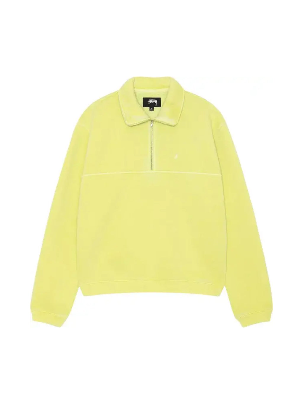 Yellow hoodie, front view