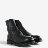 Black boots, front view