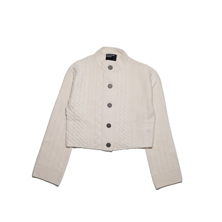 White jacket, front view