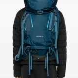 Blue bag, full body view