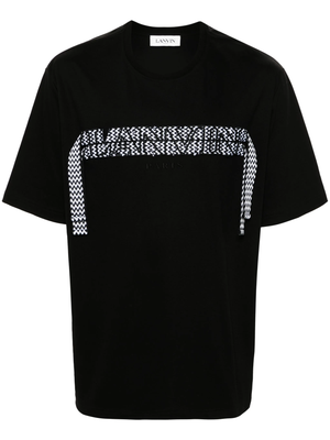 LANVIN - Men Curb Lace T-shirt