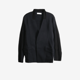 Black jacket, front view