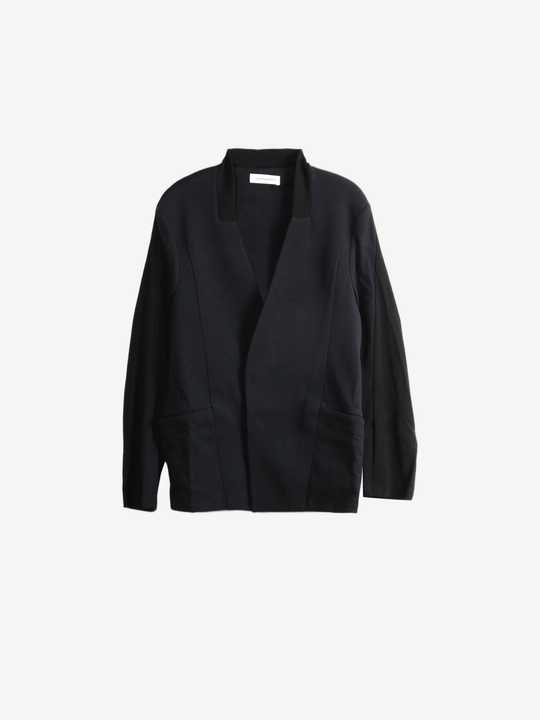 Black jacket, front view