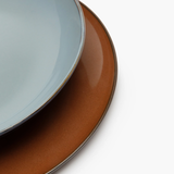 Tan product, front view