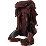 Burgundy bag, front view