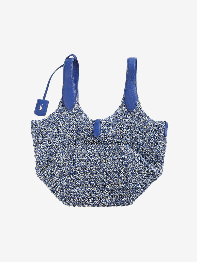Blue bag, front view
