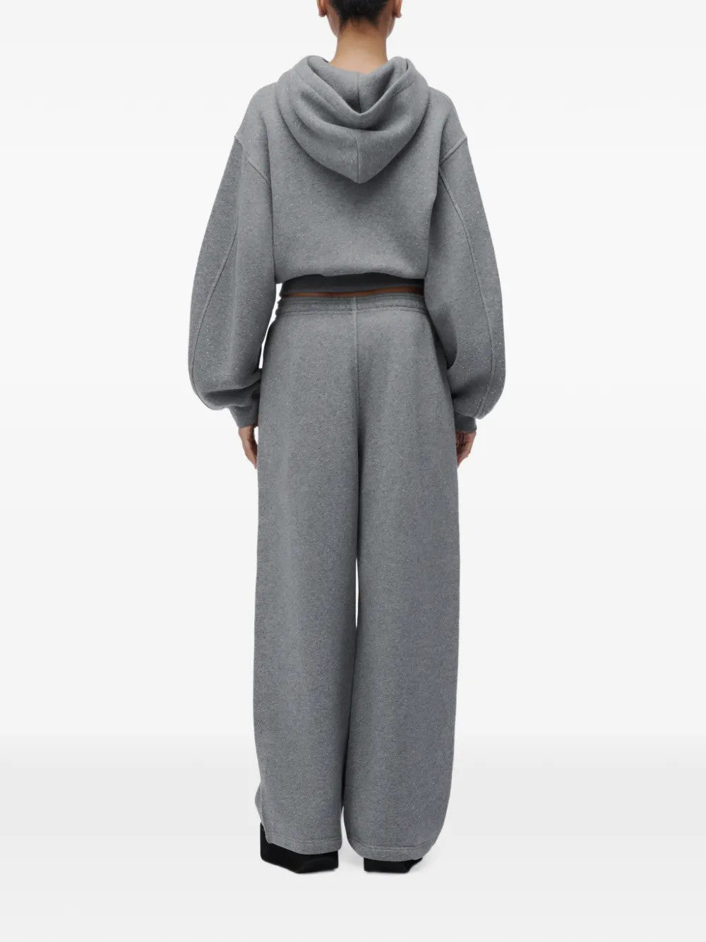 Grey hoodie, front view