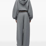 Grey hoodie, front view
