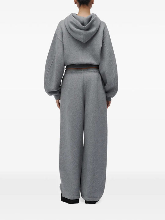 Grey hoodie, front view