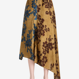 Tan skirt, front view
