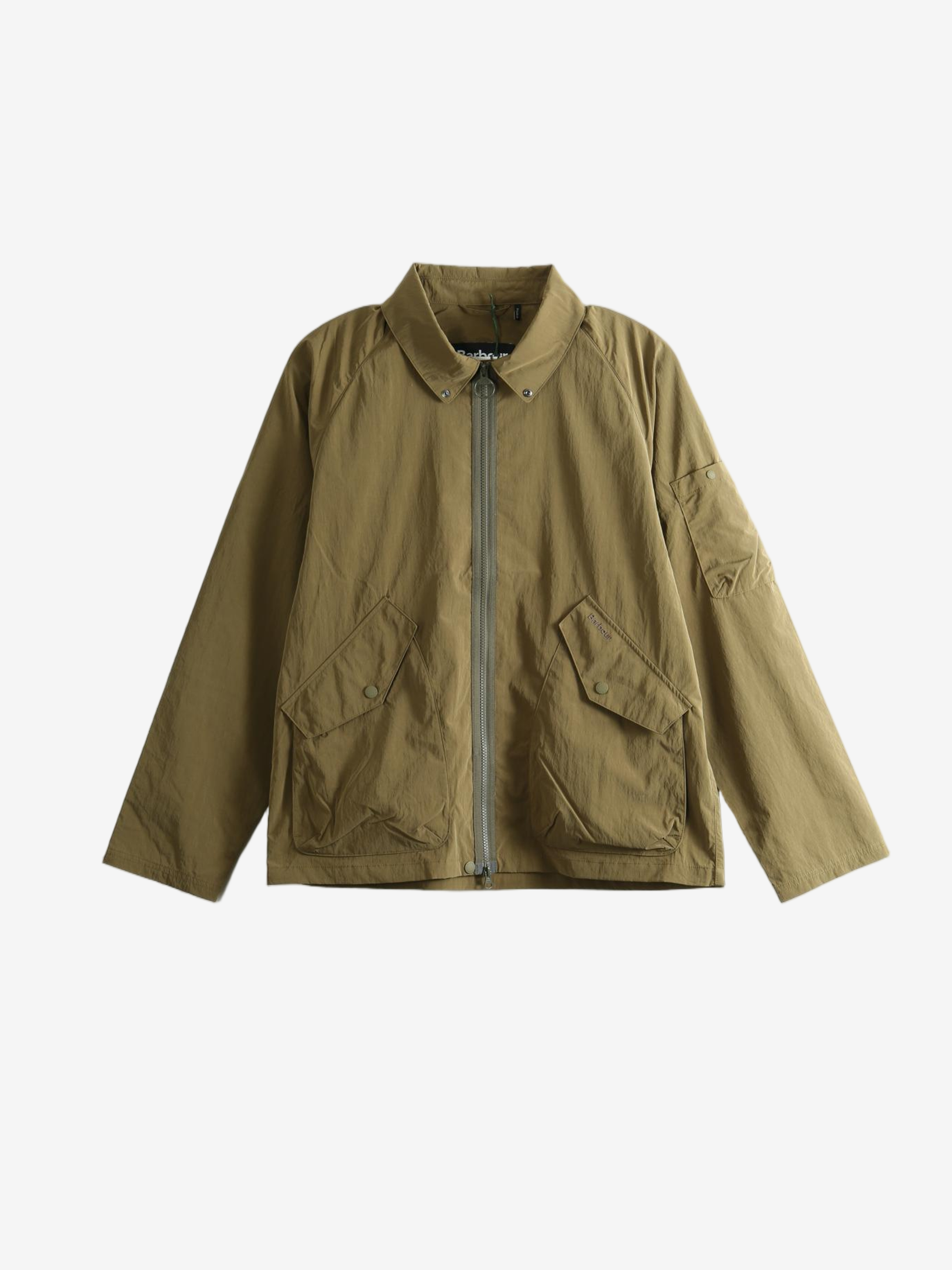 Brown jacket, front view
