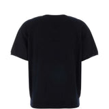 Black t-shirt, front view