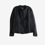 Black jacket, front view