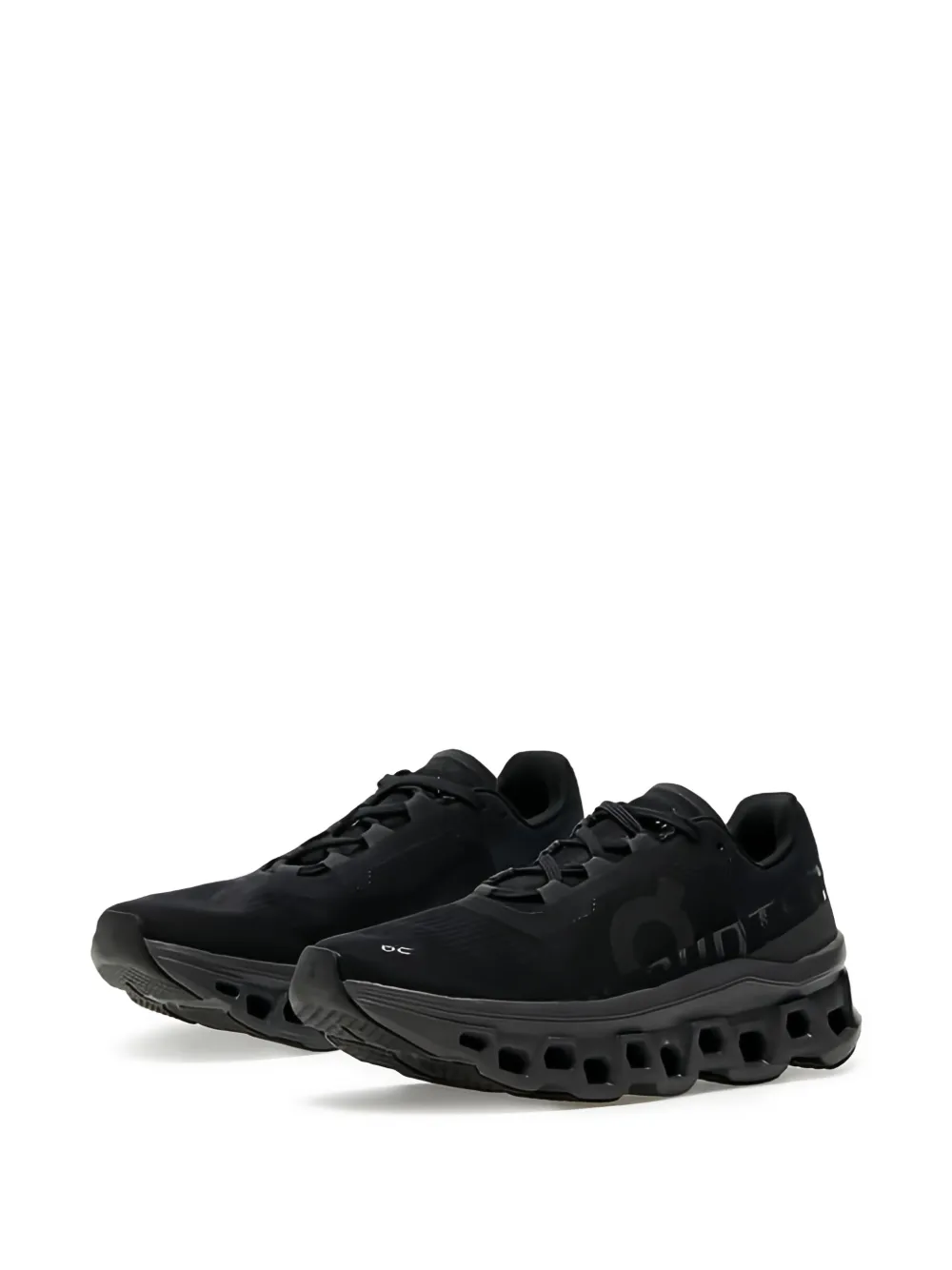 Black sneakers, side view