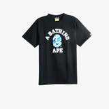 Black t-shirt, front view