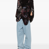 Black jacket, full body view