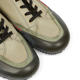 Green shoes, front view