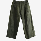 Green pants, front view