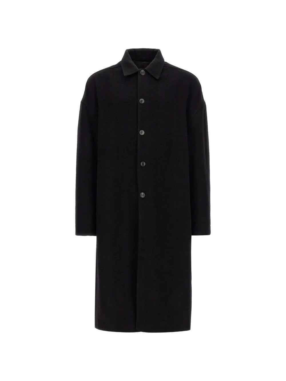 Black jacket, front view