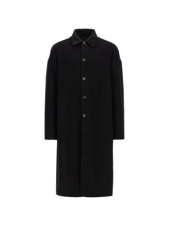 Black jacket, front view