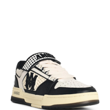 black  sneakers, side view