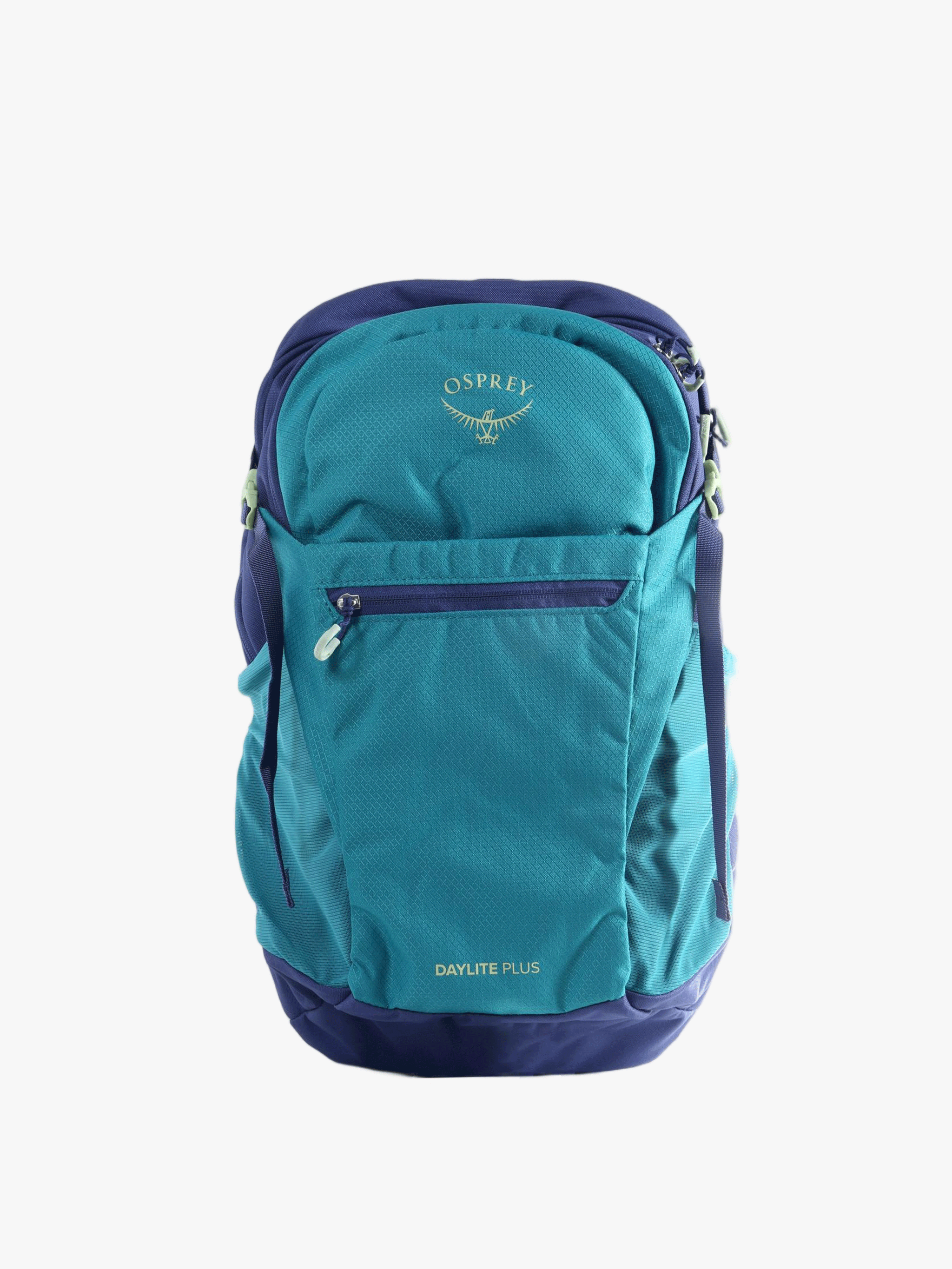 Green bag, front view