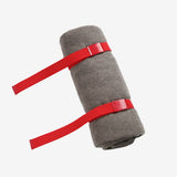 Brown blanket, side view