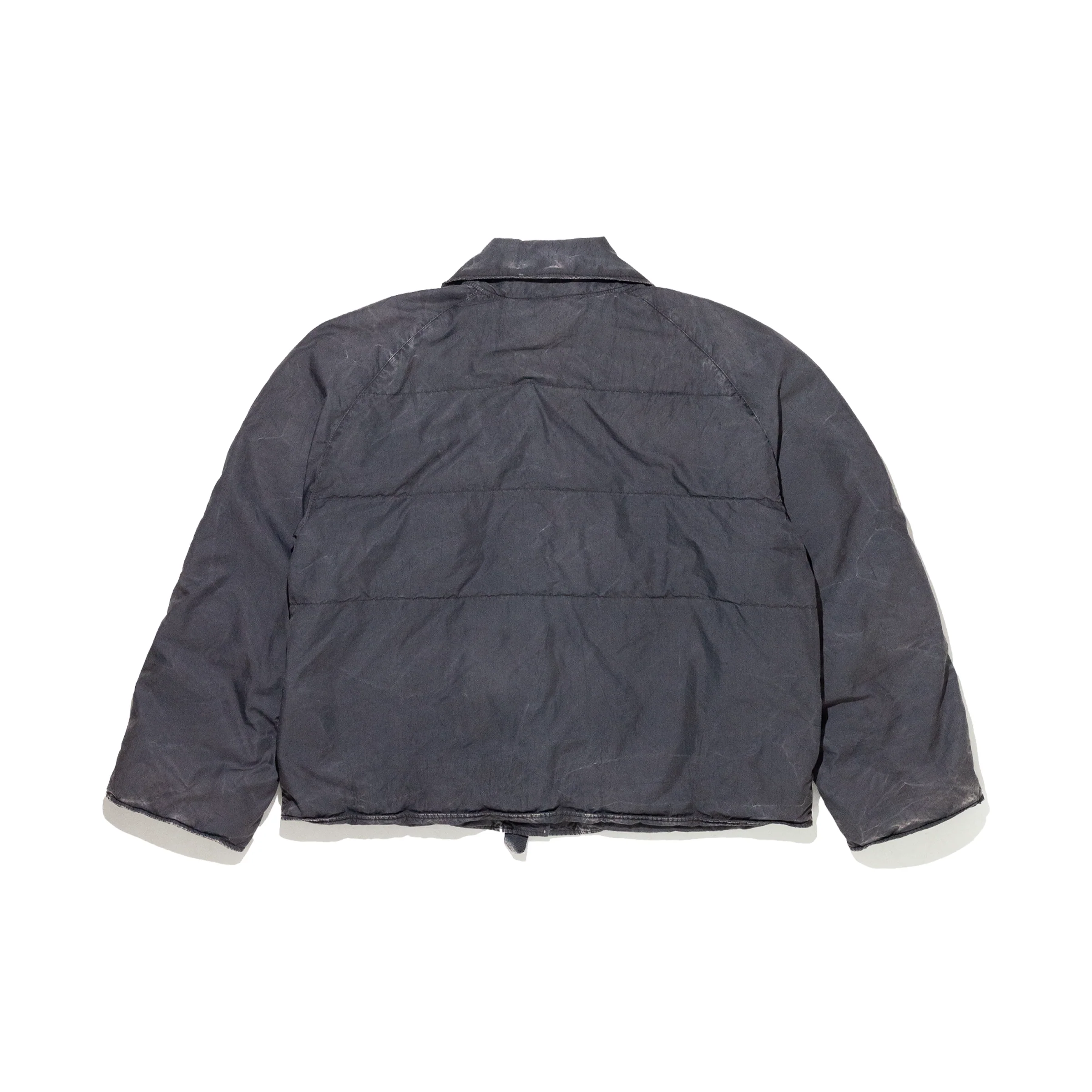 Black jacket, back view