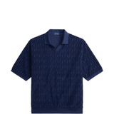 Blue shirt, front view