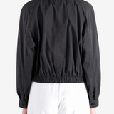 AMOMENTO - Women  Crop Zip-Up Jumper