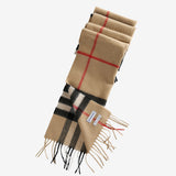 Brown scarf, front view