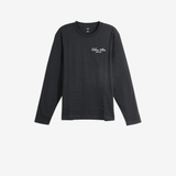 Black t-shirt, front view